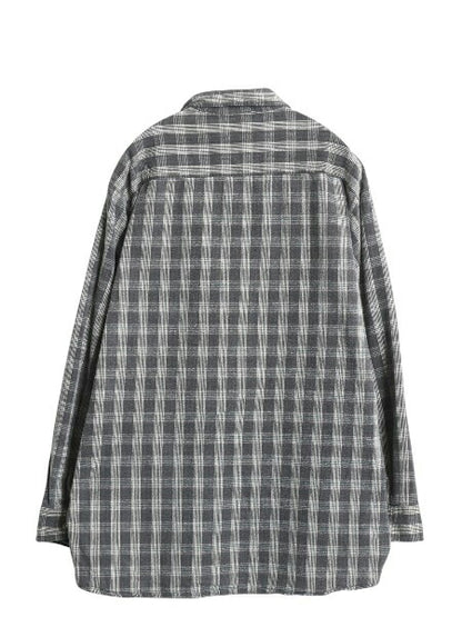 90s ファイブブラザー チェック 長袖 ボタンダウン フランネル シャツ メンズ XL / オールド 長袖シャツ ネルシャツ コットン 大きいサイズ