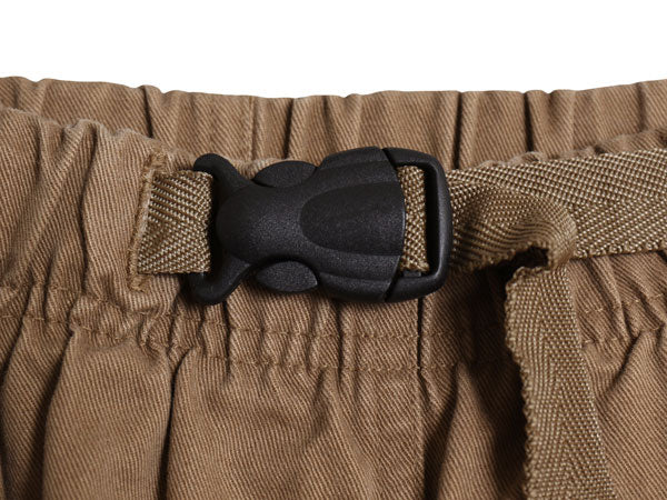 クライミング ショートパンツ メンズ XL 古着 コットン ラミー ショーツ 短パン ハーフパンツ イージーパンツ ベルト付き 大きいサイズ 麻
