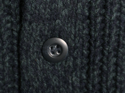 エルエルビーン ショールカラー ニット カーディガン メンズ L / アウトドア ラム ウール セーター 前開き ヘビーウェイト ポケット付き 