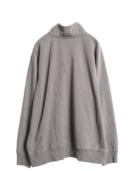 ノースフェイス ハイネック スウェット メンズ XL / アウトドア スナップ トレーナー プルオーバー ワンポイント 裏起毛 大きいサイズ 薄手