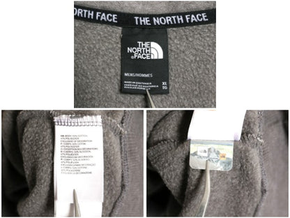 ノースフェイス ハイネック スウェット メンズ XL / アウトドア スナップ トレーナー プルオーバー ワンポイント 裏起毛 大きいサイズ 薄手