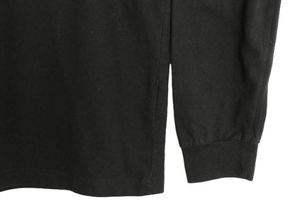 パタゴニア 両面 プリント 長袖 Tシャツ メンズ M 19年製 アウトドア ロンT ロングスリーブ P6 バックプリント ボックスロゴ カットソー 黒