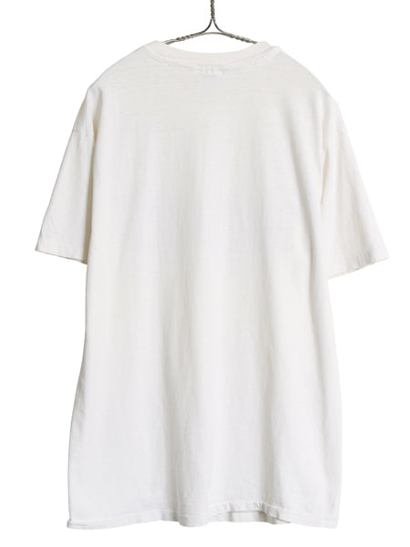 80s USA製 DARTMOUTH カレッジ プリント 半袖 Tシャツ メンズ XL 小さめ L 程 ヴィンテージ シングルステッチ ヘインズ 雰囲気系 ホワイト