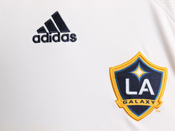 00s アディダス ロサンゼルス ギャラクシー ベッカム サッカー ユニフォーム メンズ M / 正規品 MLS 2007 オフィシャル 当時物 ホーム 白