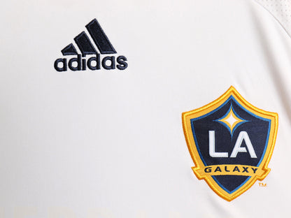 00s アディダス ロサンゼルス ギャラクシー ベッカム サッカー ユニフォーム メンズ M / 正規品 MLS 2007 オフィシャル 当時物 ホーム 白