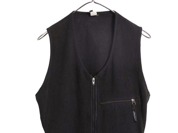 90s USA製 パタゴニア アクティビスト フリース ビブ メンズ レディース M 古着 オールド Rマーク オールインワン ツナギ キャプリーン 黒