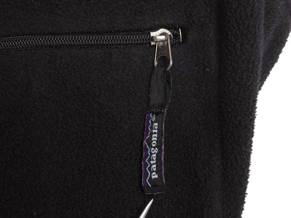 90s USA製 パタゴニア アクティビスト フリース ビブ メンズ レディース M 古着 オールド Rマーク オールインワン ツナギ キャプリーン 黒