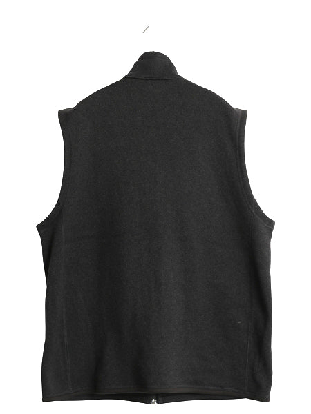 パタゴニア ベターセーター ベスト メンズ XL / 20年製 フリース セーター 前開き フルジップ 重ね着 ワンポイント 大きいサイズ ブラック