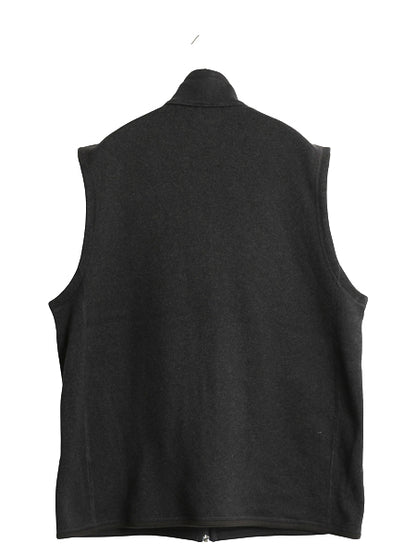 パタゴニア ベターセーター ベスト メンズ XL / 20年製 フリース セーター 前開き フルジップ 重ね着 ワンポイント 大きいサイズ ブラック