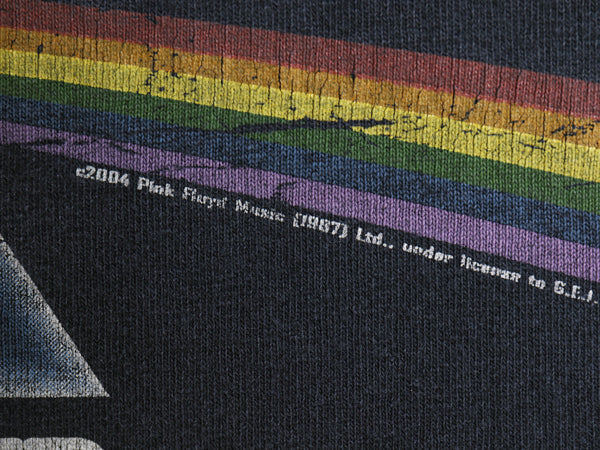 00s ピンクフロイド グラフィック プリント Tシャツ メンズ L / オールド オフィシャル バンド ロック ツアー アート ヘビーウェイト 黒