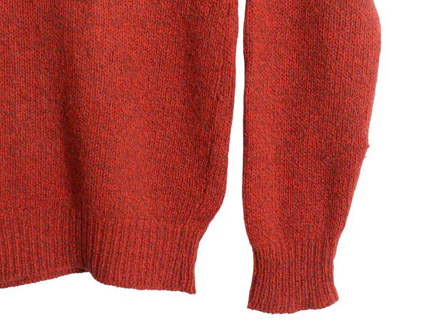 80s USA製 エルエルビーン ニット セーター メンズ L / 古着 ヴィンテージ アウトドア ウール 長袖ニット クルーネック 無地 ミドルゲージ