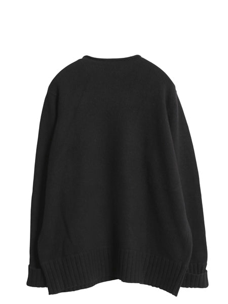 90s ローレン ラルフローレン ロールネック ニット セーター レディース 2XL オールド メリノ ウール カシミヤ ハイネック 大きいサイズ 黒