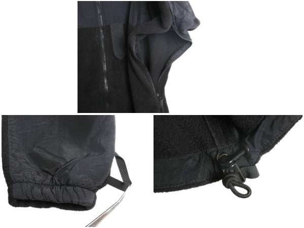 米軍実物 US NAVY ECWCS GEN2 フルジップ フリース ライナー ジャケット SMALL LONG 古着 13年製 ミリタリー USN 軍物 海軍 ジャンパー 黒