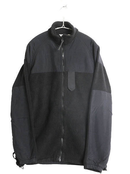 米軍実物 US NAVY ECWCS GEN2 フルジップ フリース ライナー ジャケット SMALL LONG 古着 13年製 ミリタリー USN 軍物 海軍 ジャンパー 黒