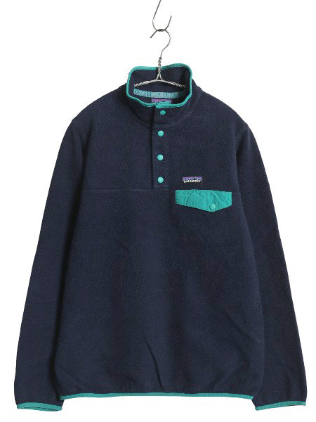 パタゴニア ライトウェイト シンチラ スナップT レディース M / 16年製 アウトドア フリース プルオーバー ジャケット ブルゾン ジャンパー
