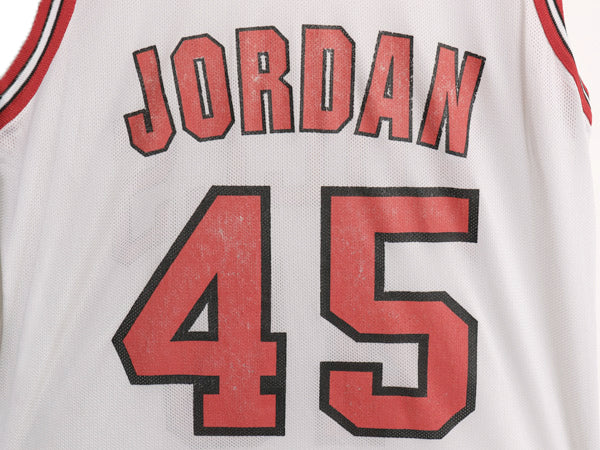 90s USA製 ブルズ メッシュ タンクトップ メンズ XL 程/ 古着 オールド NBA オフィシャル チャンピオン マイケル ジョーダン 大きいサイズ