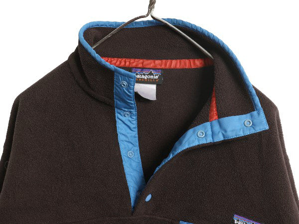 パタゴニア シンチラ スナップT メンズ M 10年製 プルオーバー フリース ジャケット ブルゾン ジャンパー アウトドア ハイネック シンプル