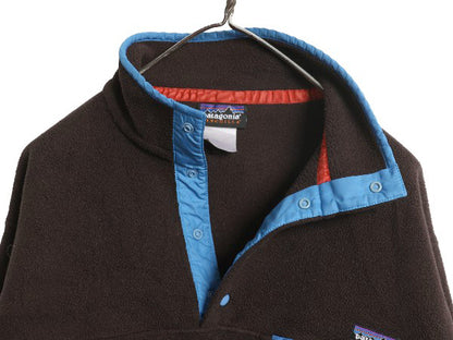 パタゴニア シンチラ スナップT メンズ M 10年製 プルオーバー フリース ジャケット ブルゾン ジャンパー アウトドア ハイネック シンプル