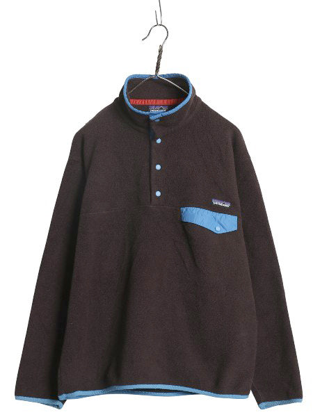 パタゴニア シンチラ スナップT メンズ M 10年製 プルオーバー フリース ジャケット ブルゾン ジャンパー アウトドア ハイネック シンプル