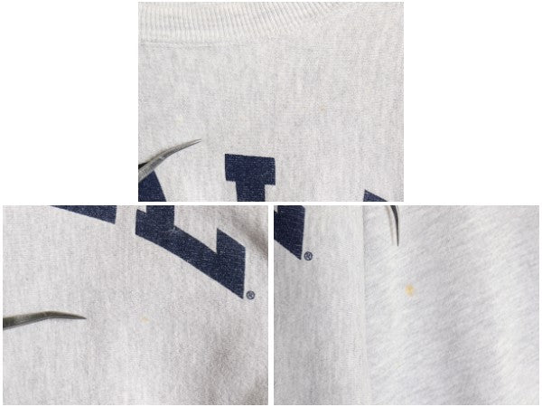 90s ★ チャンピオン リバースウィーブ YALE プリント スウェット メンズ XXL / オールド カレッジ トレーナー 霜降り 灰 大きいサイズ 2XL